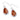 Ancient Kauri Drop Earrings - Komo Kauri - Woodsman Jewelry