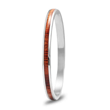 Load image into Gallery viewer, Hawaiian Koa Wood Bangle Bracelet - Komo Koa - Woodsman Jewelry