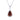 Hawaiian Koa Wood Drop Necklace - Komo Koa - Woodsman Jewelry