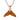 Hawaiian Koa Wood Whale Tail Necklace - Rose Gold - Komo Koa - Woodsman Jewelry
