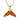 Hawaiian Koa Wood Whale Tail Necklace - Yellow Gold - Komo Koa - Woodsman Jewelry