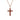 Jarrah Cross Necklace - Rose Gold - Tyalla - Woodsman Jewelry