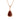 Jarrah Drop Necklace - Rose Gold - Tyalla - Woodsman Jewelry