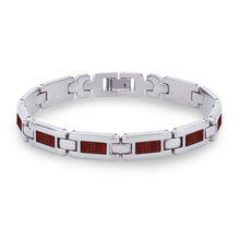 Load image into Gallery viewer, Jarrah Men's Link Bracelet - Tyalla - Woodsman Jewelry