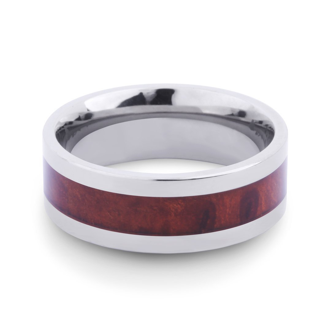 Redwood Classic Titanium Ring | Sequoia by Woodsman Jewelry 11