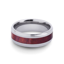 Load image into Gallery viewer, Redwood Cove Titanium Ring - Sequoia - Woodsman Jewelry
