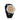 Gum Burl Watch Silicone Band White Bezel - Men's