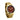 Jarrah Watch Stainless Steel Band Yellow Gold - Men's