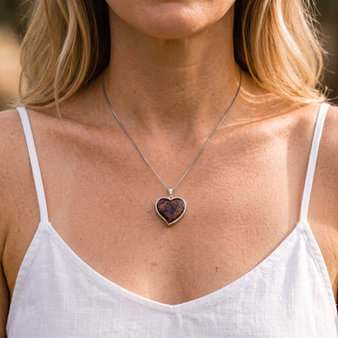 Redwood Heart Necklace