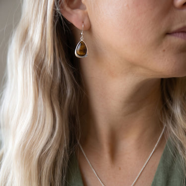 Redwood Drop Earrings