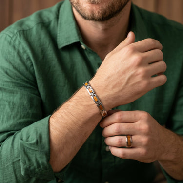 Redwood Men's Link Bracelet