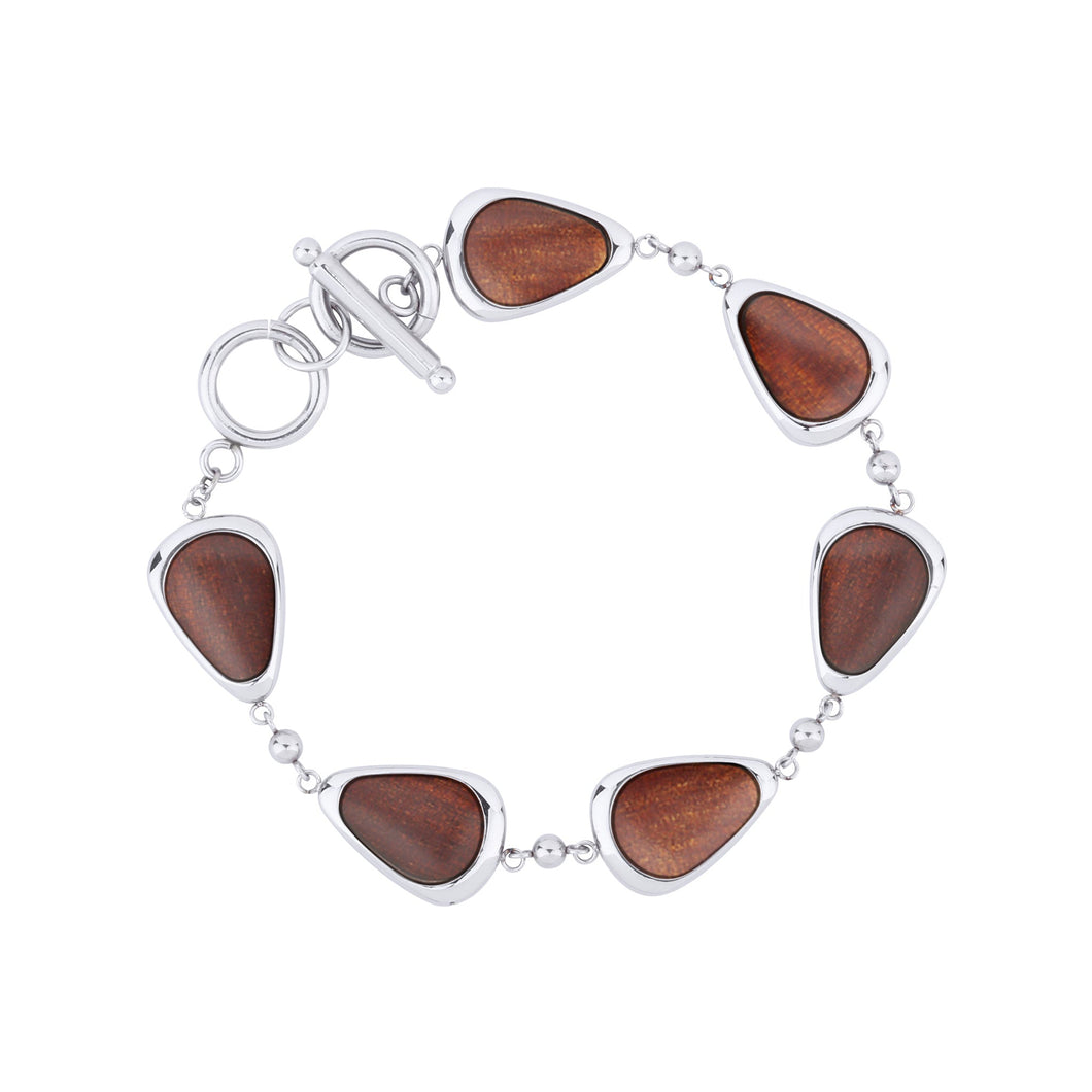 Ancient Kauri Drop Bracelet - Komo Kauri - Woodsman Jewelry