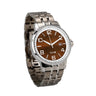 Ancient Kauri Watch Stainless Steel White Bezel - Men's - Komo Kauri - Woodsman Jewelry