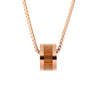 Gum Burl Classic Barrel - Rose Gold - Tyalla - Woodsman Jewelry