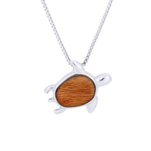 Load image into Gallery viewer, Gum Burl Turtle Necklace - Tyalla - Woodsman Jewelry
