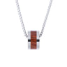 Hawaiian Koa Wood Classic Barrel - Komo Koa - Woodsman Jewelry