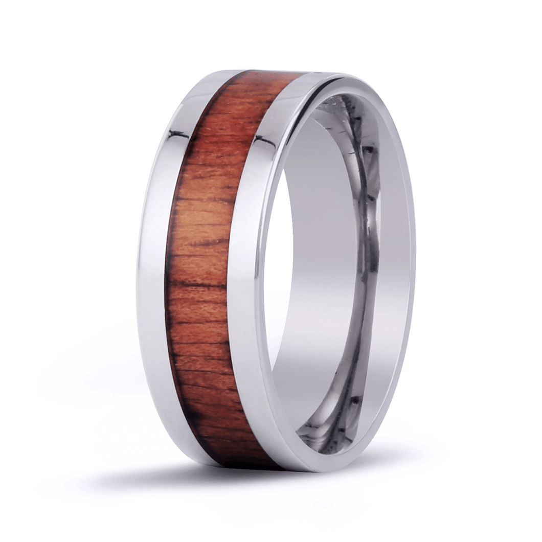 Koa wedding band on sale