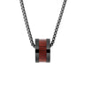 Jarrah Classic Barrel - Gunmetal - Tyalla - Woodsman Jewelry