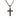Jarrah Cross Necklace - Gunmetal - Tyalla - Woodsman Jewelry