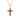 Jarrah Cross Necklace - Yellow Gold - Tyalla - Woodsman Jewelry