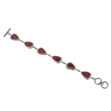 Jarrah Drop Bracelet - Gunmetal - Tyalla - Woodsman Jewelry
