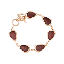 Load image into Gallery viewer, Jarrah Drop Bracelet - Rose Gold - Tyalla - Woodsman Jewelry
