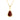 Jarrah Drop Necklace - Yellow Gold - Tyalla - Woodsman Jewelry