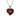 Jarrah Heart Necklace - Gunmetal - Tyalla - Woodsman Jewelry