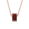 Jarrah Wide Barrel - Rose Gold - Tyalla - Woodsman Jewelry