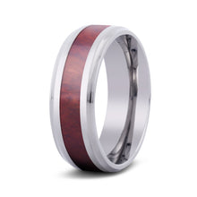 Load image into Gallery viewer, Redwood Cove Titanium Ring - Sequoia - Woodsman Jewelry

