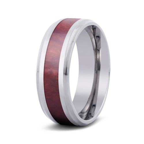 Redwood Cove Titanium Ring - Sequoia - Woodsman Jewelry