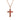 Redwood Cross Necklace - Rose Gold - Sequoia - Woodsman Jewelry