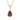 Redwood Drop Necklace - Rose Gold - Sequoia - Woodsman Jewelry